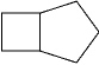 What is the IUPAC name for the following compound?   A)  cycloheptane B)  bicyclo[3.2.0]heptane C)  bicyclo[5.4]heptane D)  cyclobutylcyclopentane
