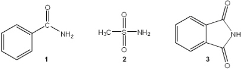 Which of the following is the correct order of decreasing acid strength of the following compounds (more acidic > less acidic) ?   A)  1 > 2 > 3 B)  2 > 3 > 1 C)  1 > 3 > 2 D)  3 > 2 > 1