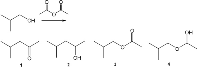 What is the major organic product obtained from the following reaction?   A)  1 B)  2 C)  3 D)  4