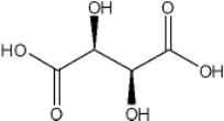 What is the IUPAC name of the following compound?   A)  (2R,3R) -dihydroxybutanedioic acid B)  (2S,3S) -dihydroxybutanedioic acid C)  (2R,3S) -dihydroxybutanedioic acid D)  (2S,3R) -dihydroxybutanedioic acid