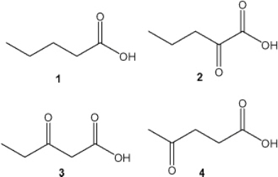Which of the following carboxylic acids undergoes the most rapid thermal decarboxylation reaction?   A)  1 B)  2 C)  3 D)  4