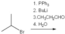 What is the major organic product obtained from the following reaction?   A)  (E) -3-methyl-2-pentene B)  (Z) -3-methyl-2-pentene C)  2-methyl-2-pentene D)  4-methyl-1-pentene