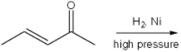 What is the major organic product obtained from the following reaction?   A)  2-pentanone B)  (E) -3-penten-2-ol C)  2-pentanol D)  4-hydroxy-2-pentanone