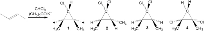 What is the major organic product obtained from the following reaction?   A)  1 B)  2 C)  3 D)  4