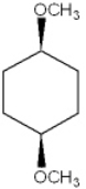 What is the IUPAC name of the following compound?   A)  cis-1,4-anisole B)  cis-4-methoxyanisole C)  cis-1,4-dimethoxycyclohexane D)  para-dianisole