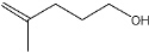 What is the IUPAC name of the following compound?   A)  4-methyl-4-penten-1-ol B)  2-methyl-1-penten-5-ol C)  5-hydroxy-2-methyl-1-pentene D)  4-methyl-5-penten-1-ol