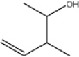 What is the IUPAC name of the following compound?   A)  3-methyl-1-penten-4-ol B)  3-methyl-4-penten-2-ol C)  1,2-dimethyl-2-propan-1-ol D)  2,3-dimethyl-1-propan-3-ol