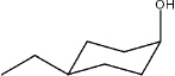 What is the IUPAC name of the following compound?   A)  cis-4-ethylcyclohexanol B)  trans-4-ethylcyclohexanol C)  cis-4-hydroxy-1-ethylcyclohexane D)  trans-4-hydroxy-1-ethylcyclohexane