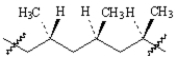 MATCH a term or structure from the list below to each of the following definitions or names. Place the letter of the term or structure in the blank to the left of the definition or name which it describes. -____ A polyurethane A) crystallite B) elastomer C) chain-growth polymer D) Al(CH<sub>2</sub>CH<sub>3</sub>) <sub>3</sub> + TiCl<sub>4</sub> E)   F)   G) thermoplastic H) homopolymer I) T<sub>m</sub> J) epoxy resins K) copolymers L) step-growth polymer M)  catalyst  N) T<sub>g</sub> O)   P)   ​ ​