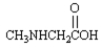 Edman degradation of the peptide saralasin shows that it has a sarcosine residue at the N-terminus. Sarcosine is   Partial hydrolysis of saralasin with dilute hydrochloric acid gives the following fragments: His−Pro−Ala Val−Tyr−Val Arg−Val−Tyr Sar−Arg−Val Tyr−Val−His What is the structure of saralasin?