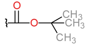 Identify the function of the following group in protein synthesis. ​   A)  Protection B)  Hydrolysis C)  Hydrogenation D)  Alkylation