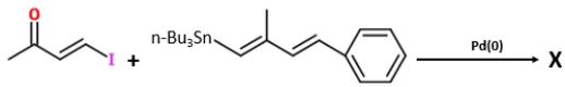 Identify  X  in the given reaction. ​   A)    B)    C)    D)   
