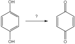 What is the best choice of reagent to achieve the following reaction?   A)  H<sub>2</sub>SO<sub>4</sub> B)  NaOH, H<sub>2</sub>O C)  K<sub>2</sub>Cr<sub>2</sub>O<sub>7</sub>, H<sub>2</sub>SO<sub>4</sub> D)  LiAlH<sub>4</sub>