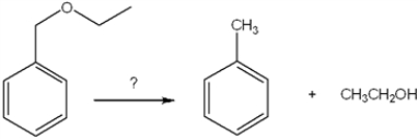 What is the best choice of reagent to achieve the following reaction?   A)  H<sub>2</sub>SO<sub>4</sub> B)  NaOH, H<sub>2</sub>O C)  K<sub>2</sub>Cr<sub>2</sub>O<sub>7</sub>, H<sub>2</sub>SO<sub>4</sub> D)  H<sub>2</sub>/Pd