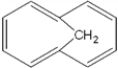 Which of the following is not true about [the bridged [10]annulene shown below?   A)  all of the carbon atoms of bridged [10]annulene are all in the same plane B)  bridged [10]annulene is aromatic C)  bridged [10]annulene undergoes substitution reactions similar to benzene D)  bridged [10]annulene has 10 pi electrons