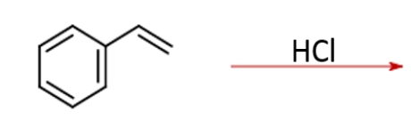 Identify the major product of the following reaction. ​   A)    B)    C)    D)   