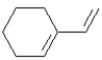 The following compound could act as a diene in a Diels-Alder reaction.  