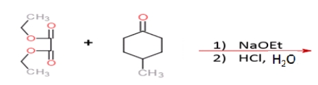 Identify the final product of the following reaction. ​   A)    B)    C)    D)   