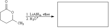 Consider the following reaction.   The reactant is a lactam.