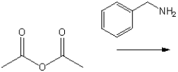 What two organic compounds are obtained from the following reaction?  