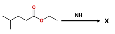 What is  X  in the following reaction? ​   A)    B)    C)    D)   