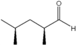 What is the IUPAC name of the following compound?   A)  (2S,4R) -dimethylpentanal B)  (2S,4S) -dimethylpentanal C)  (R) -2,4-dimethylpentanal D)  (S) -2,4-dimethylpentanal