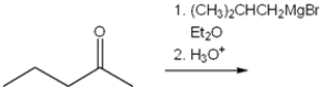 What is the major organic product obtained from the following reaction?   A)  2,3-dimethyl-3-heptanol B)  2,4-dimethyl-4-heptanol C)  3,5-dimethyl-4-heptanol D)  3,5-dimethyl-3-heptanol