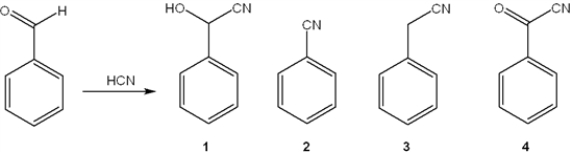 What is the major organic product obtained from the following sequence of reactions?   A)  1 B)  2 C)  3 D)  4