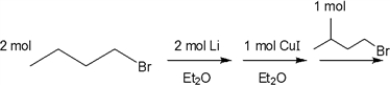 What is the major organic product obtained from the following sequence of reactions?   A)  2-methylheptane B)  3-methylheptane C)  2-methyloctane D)  3-methyloctane