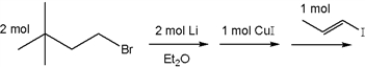 What is the major organic product obtained from the following sequence of reactions?   A)  (E)  6,6-dimethyl-1-hexene B)  (E)  5,5-dimethyl-1-heptene C)  (E)  6,6-dimethyl-1-heptene D)  (E)  6,6-dimethyl-2-heptene