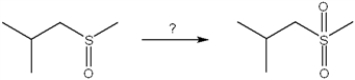What would be the best choice of reagent(s)  to perform the following transformation?   A)  H<sub>2</sub>O<sub>2</sub> B)  NaIO<sub>4</sub> C)  H<sub>2</sub>O, NaOH D)  H<sub>2</sub>SO<sub>4</sub>