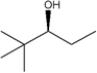 What is the IUPAC name of the following compound?   A)  (R) -2,2-dimethyl-3-pentanol B)  (S) -2,2-dimethyl-3-pentanol C)  1-tert-butyl-1-propanol D)  (S) -4,4-dimethyl-3-pentanol