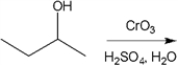 What is the major organic product obtained from the following reaction?   A)  1-butene, CH<sub>3</sub>CH<sub>2</sub>CH=CH<sub>2</sub> B)  butanal, CH<sub>3</sub>CH<sub>2</sub>CH<sub>2</sub>CHO C)  butanone, CH<sub>3</sub>CH<sub>2</sub>COCH<sub>3</sub> D)  butanoic acid, CH<sub>3</sub>CH<sub>2</sub>CH<sub>2</sub>COOH