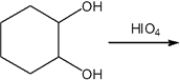 What is the major organic product obtained from the following reaction?   A)  1,6-hexanediol, HO(CH<sub>2</sub>) <sub>6</sub>OH B)  hexanedial, OHC(CH<sub>2</sub>) <sub>4</sub>CHO C)  hexanedioic acid, HO<sub>2</sub>C(CH<sub>2</sub>) <sub>4</sub>COOH D)  cyclohexene