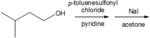 What is the major organic product obtained from the following sequence of reactions?   A)  3-methyl-1-butene B)  2-iodo-2-methylbutane C)  1-iodo-3-methylbutane D)  1-chloro-3-methylbutane