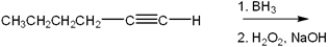 What is the major organic product obtained from the following reaction?   A)  2-hexanone B)  hexanal C)  2-hexanol D)  cis-2-hexene
