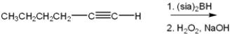 What is the major organic product obtained from the following reaction?   A)  2-hexanone B)  hexanal C)  2-hexanol D)  cis-2-hexene