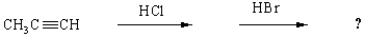 The name of the final product after adding 1 mole of each reactant in the following sequence is ______________________.  <div style=padding-top: 35px> 