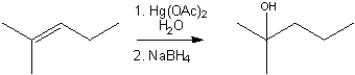 What is the major organic product obtained from the following reaction?  
