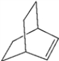 What is the IUPAC name of the following compound?   A)  bicyclo[6.2]oct-2-ene B)  bicyclo[4.4.4]oct-2-ene C)  bicyclo[2.2.2]-2-octene D)  bicyclo[2.2]-2-octene