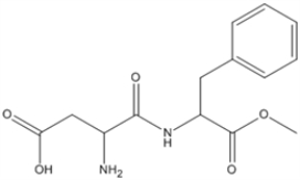 What is the value of the index of hydrogen deficiency of aspartame, shown below?  