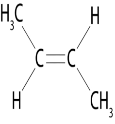 How many stereocenters are present in trans-2-butene? ​   A)  1 B)  2 C)  3 D)  0