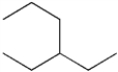What is the IUPAC name of the following compound?   A)  3-propylpentane B)  1,1-diethylpropane C)  3-ethylhexane D)  isooctane