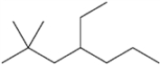 What is the IUPAC name of the following compound?   A)  2,2-dimethyl-4-ethylheptane B)  4-ethyl-2,2-dimethyl-heptane C)  6,6-dimethyl-4-ethylheptane D)  4-ethyl-6,6-dimethyl-heptane