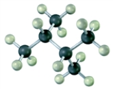  Consider the following molecular model.   The condensed structural formula would be  \quad\quad\mathrm{CH}_{3} \quad\mathrm{CH}_{3}   \quad\quad\quad | \quad\quad\quad |  \mathrm{CH}_{3}-\mathrm{CH}-\mathrm{CH}-\mathrm{CH}_{3}