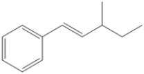 Circle all of the sp<sup>2</sup> hybridized atoms in the following molecular structure.  