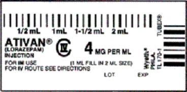 Calculate the amount to be given using the labels and orders provided.  Prove the answers.   -Ordered: Ativan 3 mg IM stat for a patient with anxiety.   a. Estimated dose: b. How many mL will you prepare?