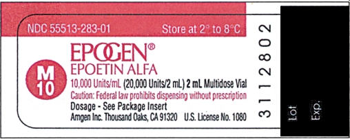 Calculate the amount to be given using the labels and orders provided.  Prove the answers.   -Ordered: Epoetin alfa 13,000 units subcut twice weekly for a cancer patient with severe anemia.   a. Estimated dose: b. How many mL will you prepare to the nearest tenth (after reading the label and label insert)?