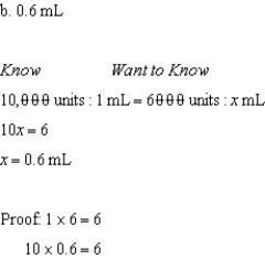 a. Use the   vial. If you use the   vial, the dose would be more than the allowed   .    