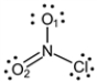 What is the formal charge on the O<sub>2</sub> atom in the following Lewis structure?   A)  2 B)  1 C)  0 D)  -1 E)  -2